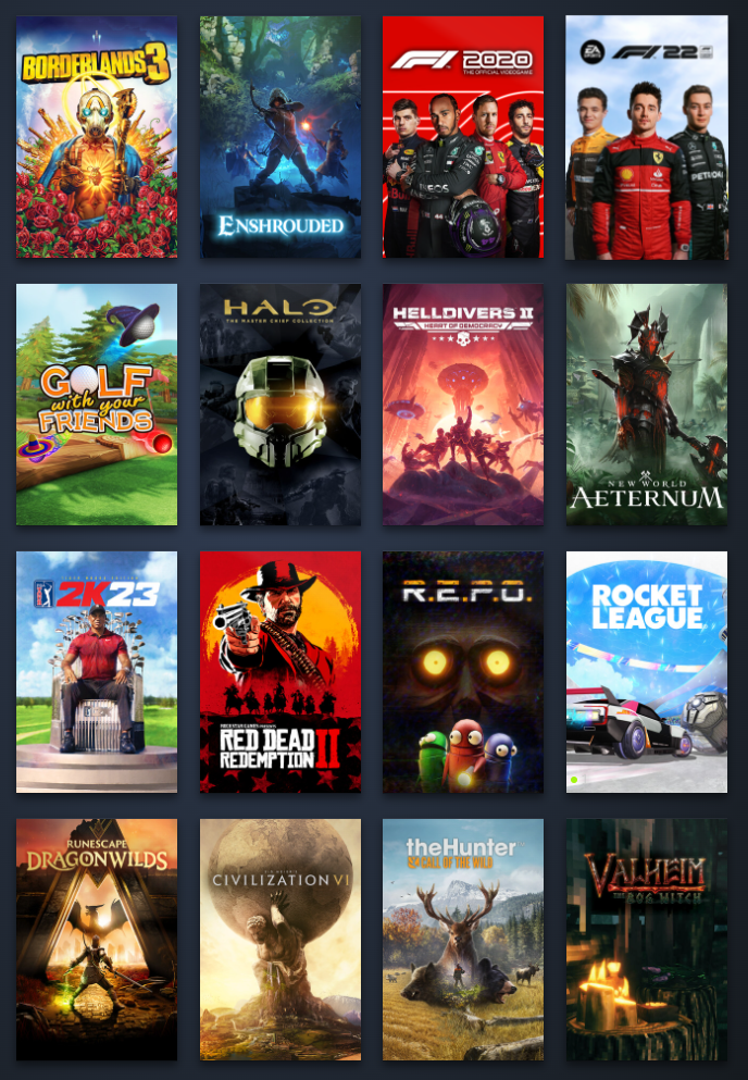Gaming Library