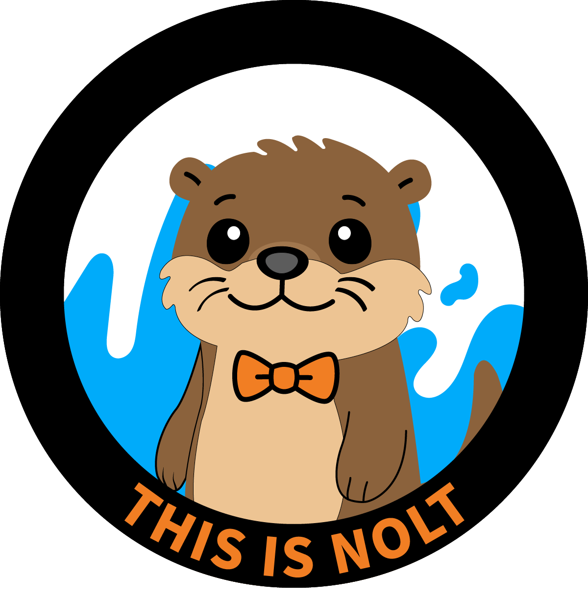Otter Logo White BG